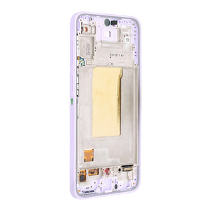 Samsung Galaxy A37 A376B Display And Digitizer With Frame Light Violet Service Pack