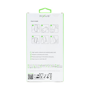 Rixus Anti-Burst Case With MagSafe Compatible For Samsung Galaxy A27 Transparent