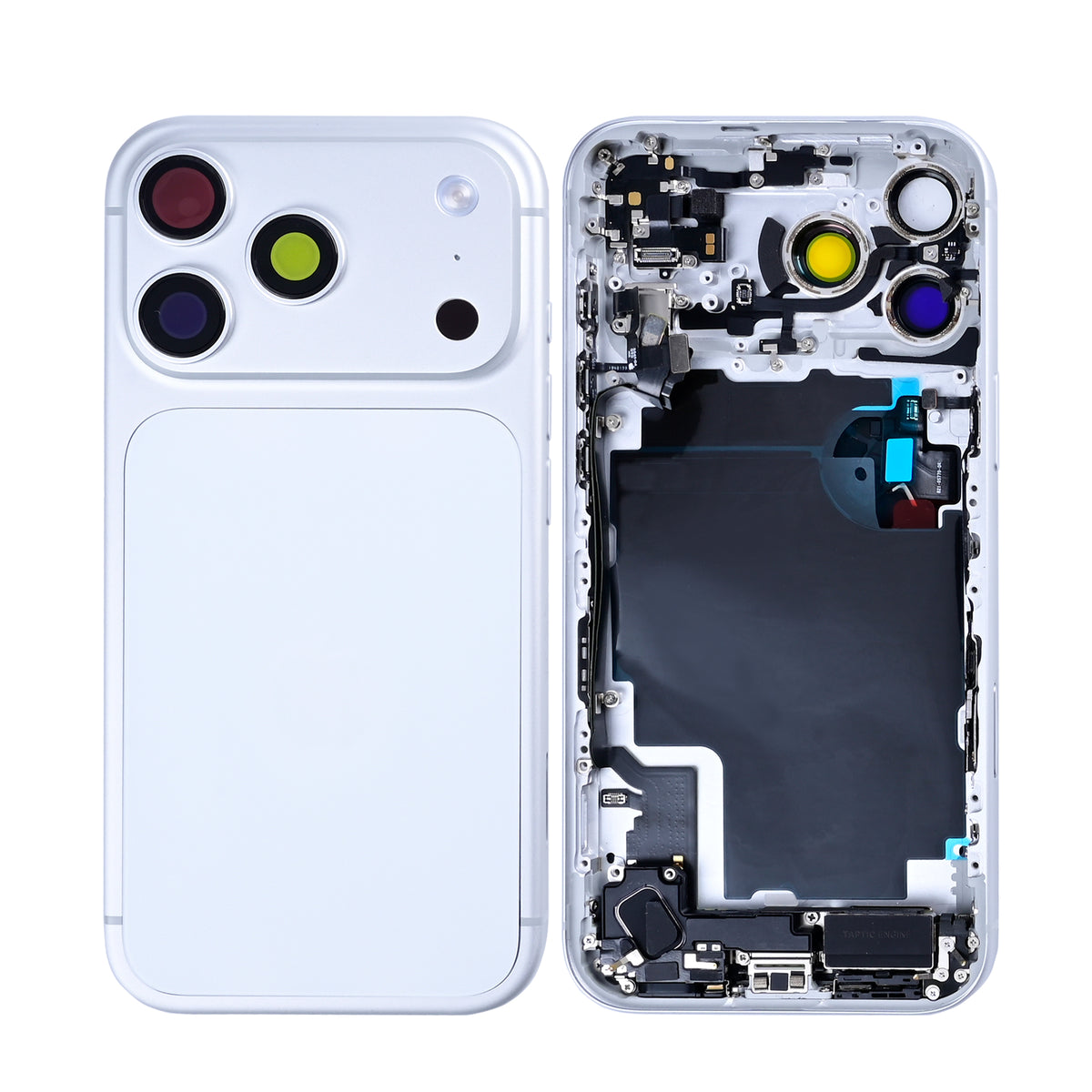 For Apple iPhone 17 Pro Max Housing With Small Parts Silver OEM