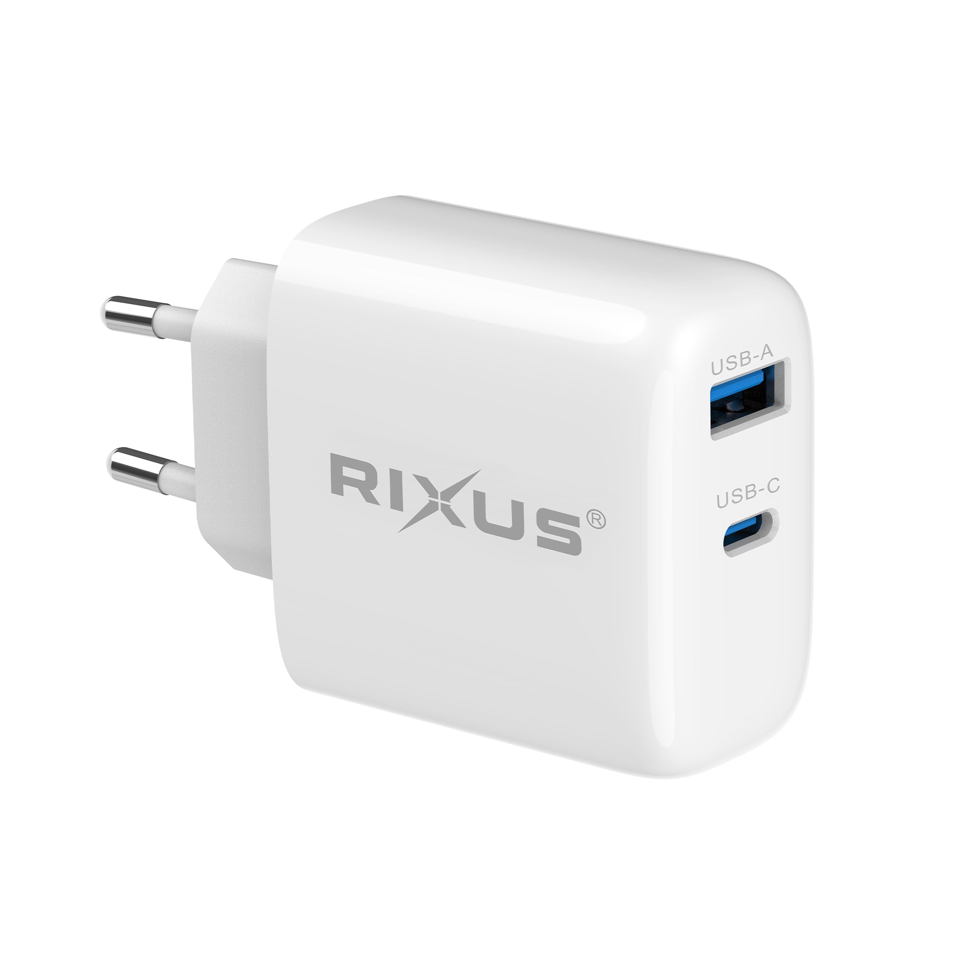 Rixus RXHC03D Charger With USB-C/A 45W (Counter Display 02)