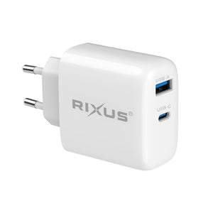 Rixus RXHC03D Charger With USB-C/A 45W (Counter Display 02)