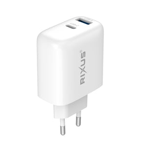 Rixus RXHC03D Charger With USB-C/A 45W (Counter Display 02)