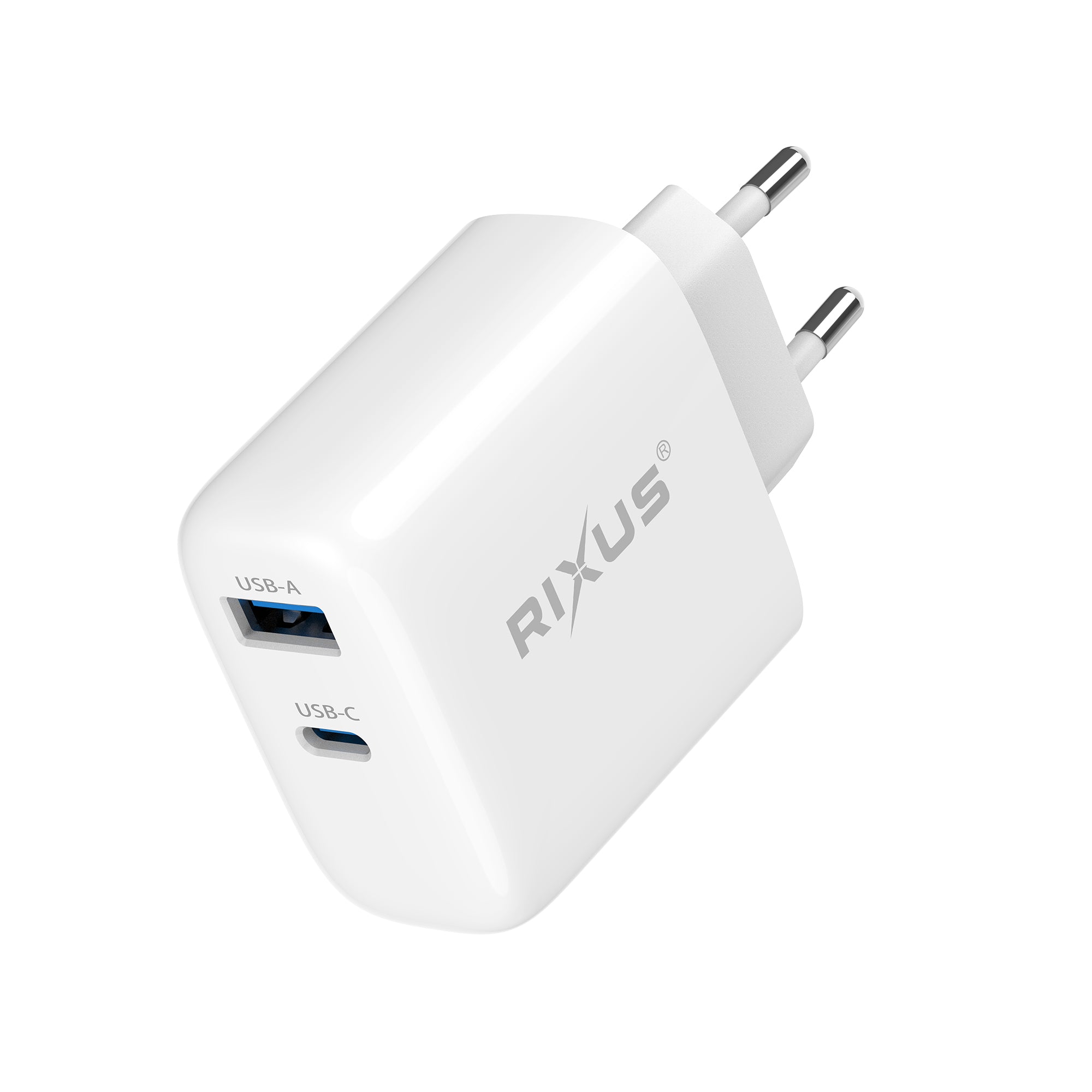 Rixus RXHC03D Charger With USB-C/A 45W (Counter Display 02)