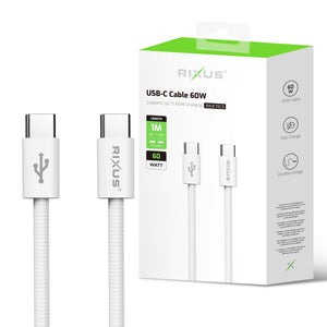 Rixus RXUC15CD USB-C Cable 60W (Counter Display 02)