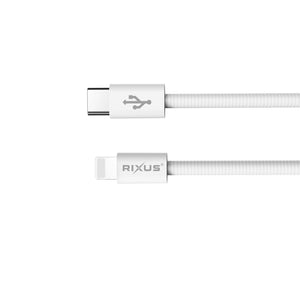 Rixus RXUC15LD USB-C To Lightning Connector Cable 27W (Counter Display 02)