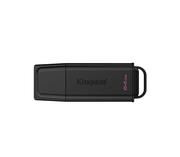 Kingston 64GB DataTraveler Exodia USB3.2 Gen 2 Flash Drive Black