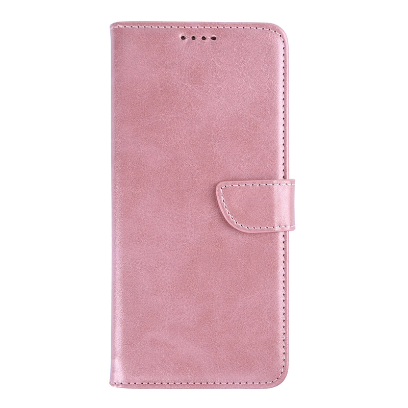 Rixus Bookcase For Samsung Galaxy S26 FE Pink