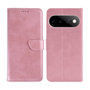 Rixus Bookcase For Google Pixel 11 Pink