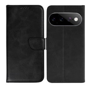Rixus Bookcase For Google Pixel 11 Black
