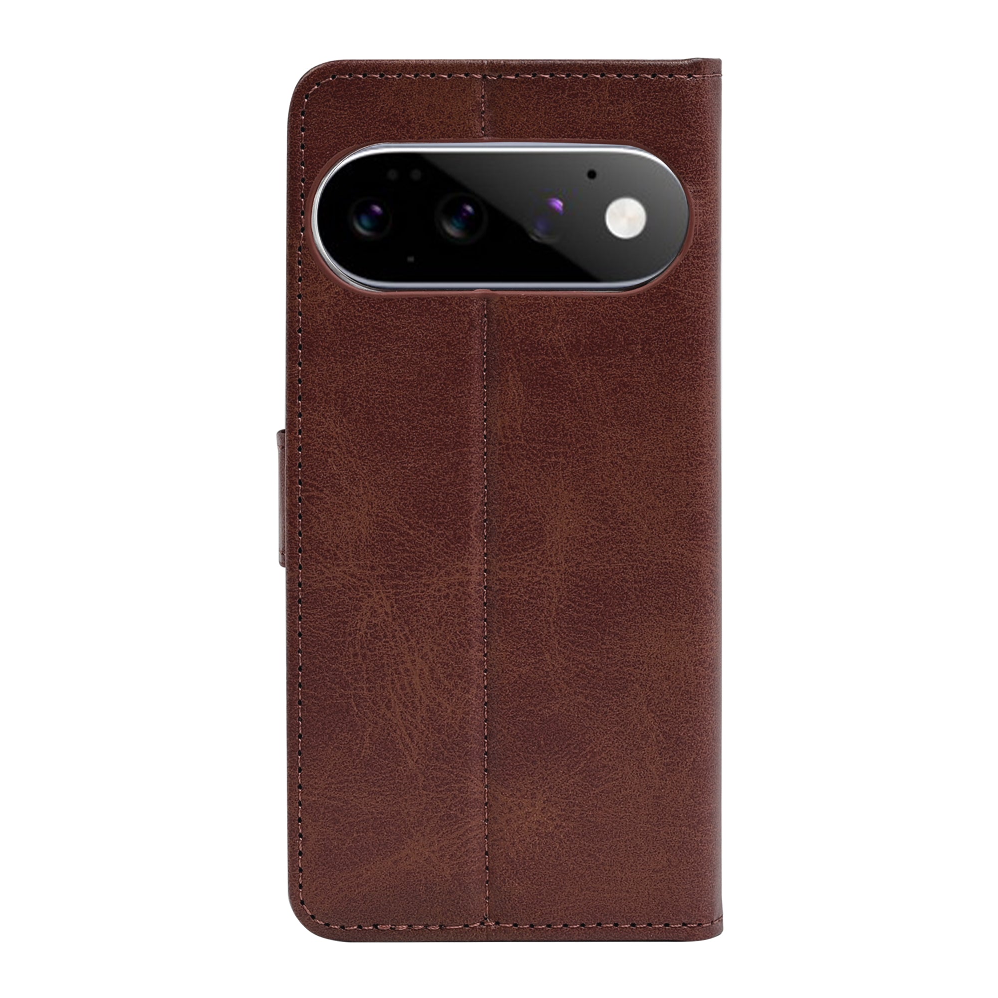 Rixus Bookcase For Google Pixel 11 Pro Brown