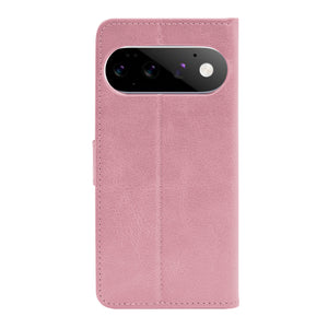 Rixus Bookcase For Google Pixel 11 Pro Pink