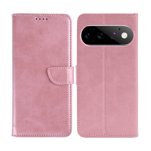 Rixus Bookcase For Google Pixel 11 Pro Pink