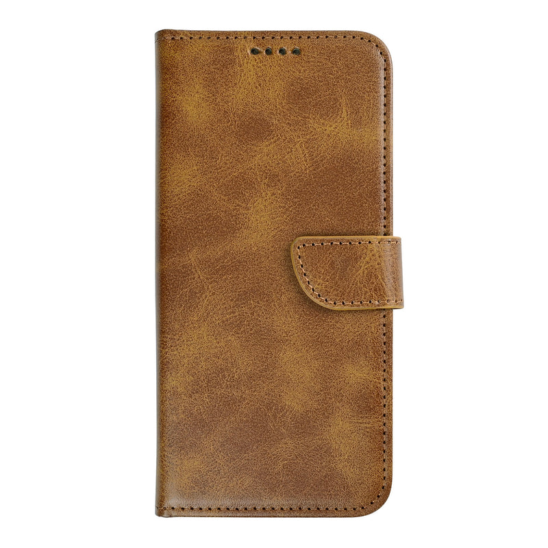 Rixus Bookcase For Google Pixel 11 Pro Light Brown