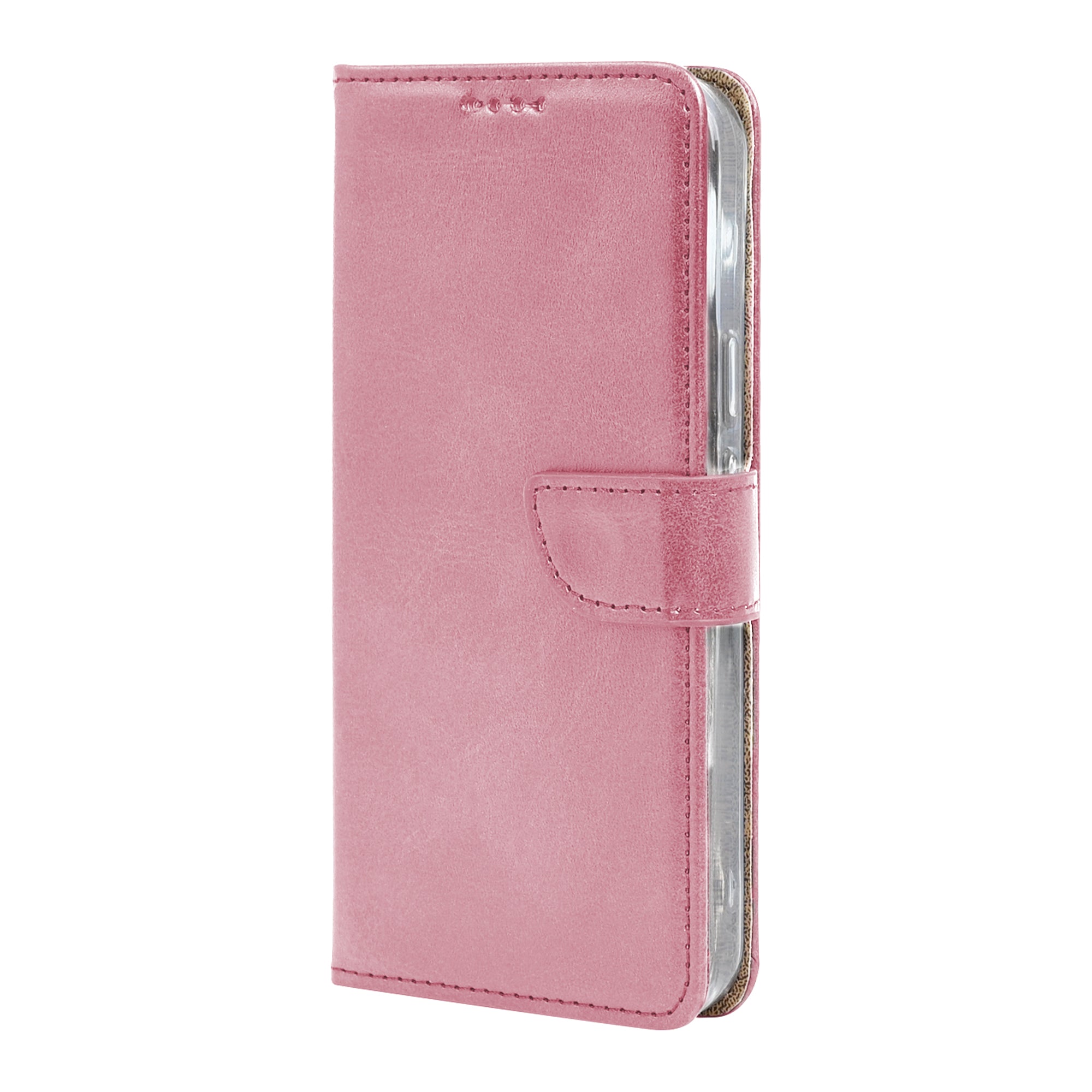 Rixus Bookcase For Google Pixel 11 Pro XL Pink