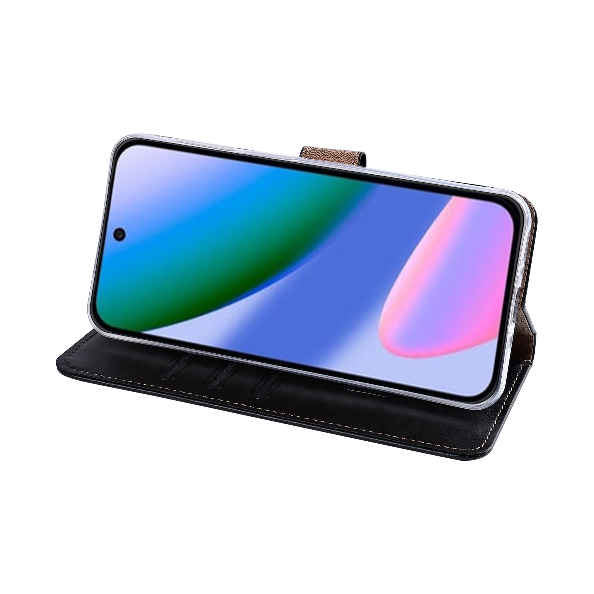 Rixus Bookcase For Google Pixel 11 Pro XL Black