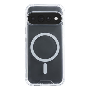 Rixus Anti-Burst Case With MagSafe Compatible For Google Pixel 11 Pro XL Transparent