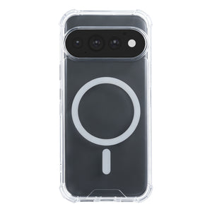 Rixus Anti-Burst Case With MagSafe Compatible For Google Pixel 11 Pro Transparent