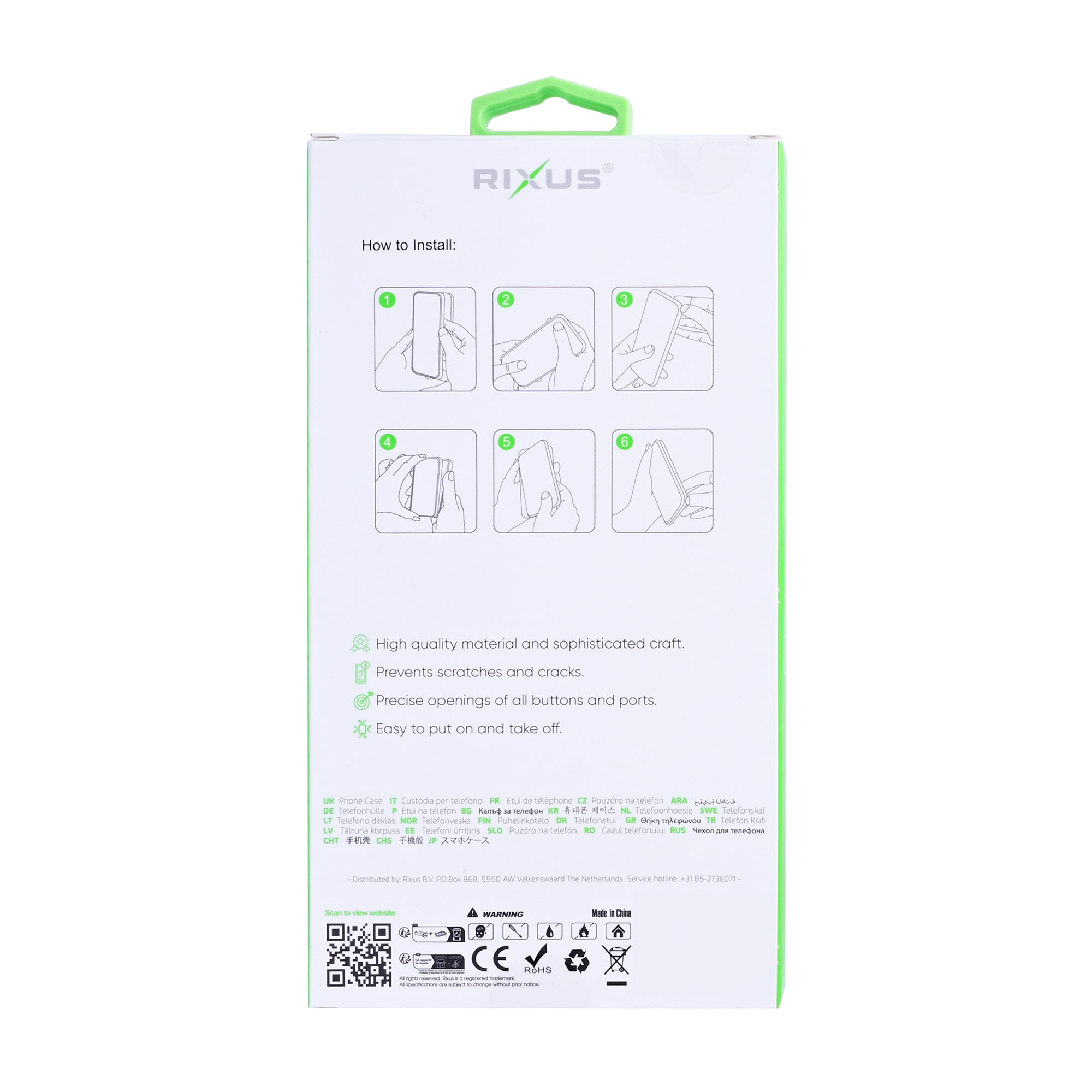 Rixus Anti-Burst Case With MagSafe Compatible For Google Pixel 11 Pro XL Transparent