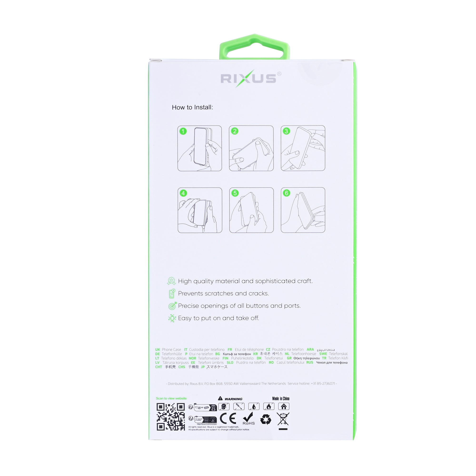 Rixus Anti-Burst Case With MagSafe Compatible For Samsung Galaxy Z Fold8 Transparent