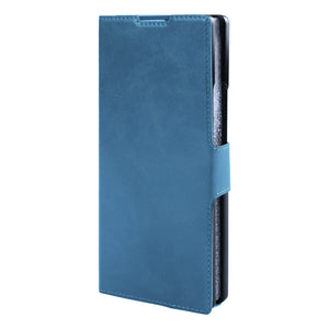 Rixus Wallet Case With Pen Holder For Samsung Galaxy Z Fold8 Ultra Sierra Blue