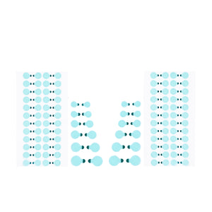 YCS YCS-PT01 Mobile Phone Lens Repair Protection Sticker (328pcs)