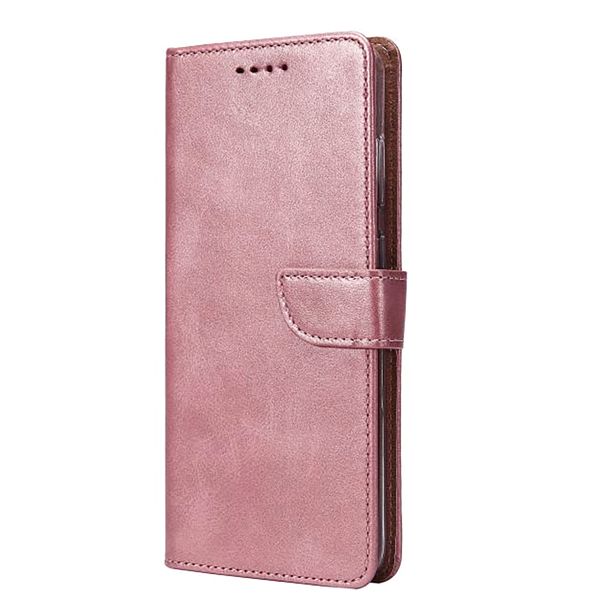 Rixus Bookcase For Apple iPhone 17 Pro, 18 Pro Pink