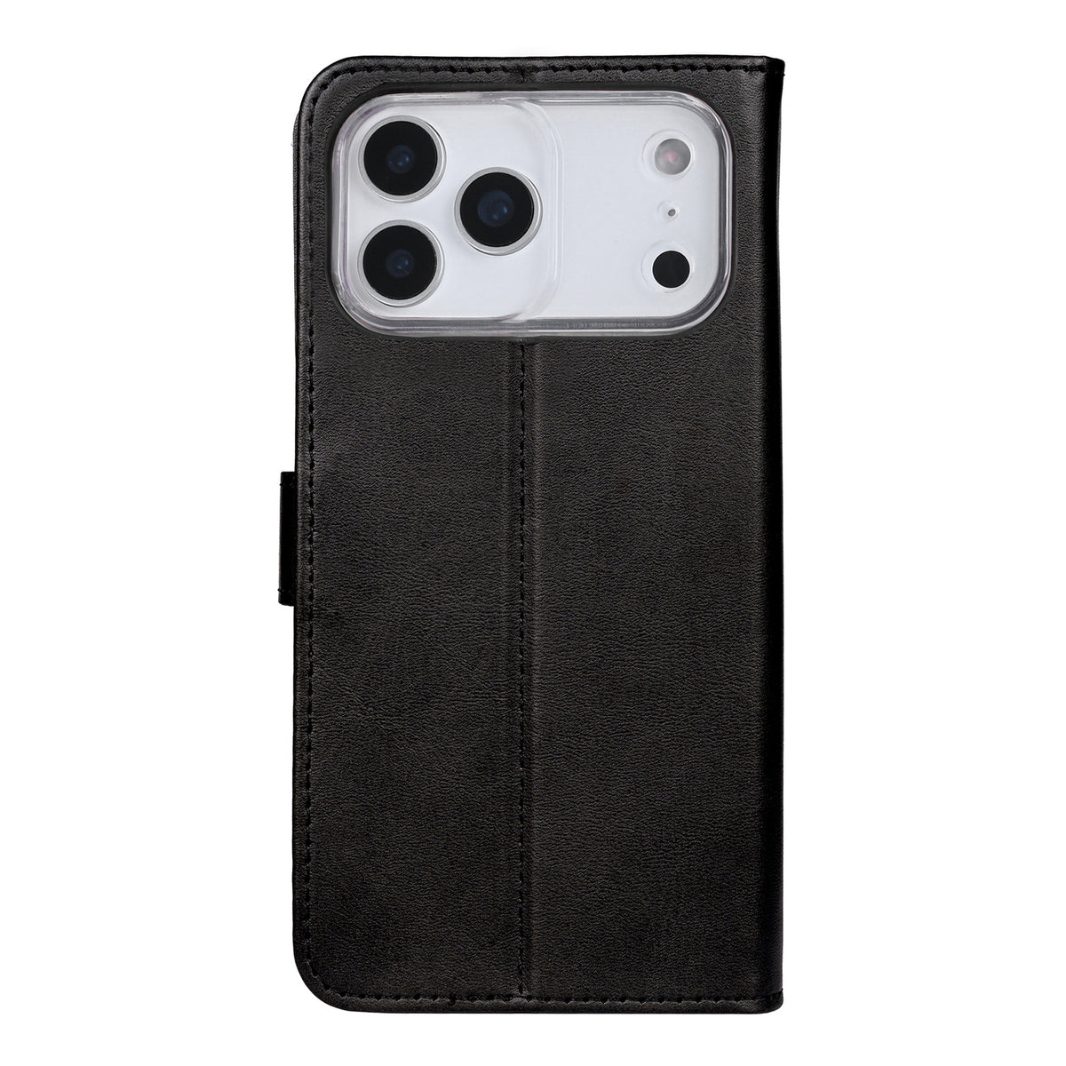 Rixus Bookcase For Apple iPhone 17 Pro Max, 18 Pro Max Black