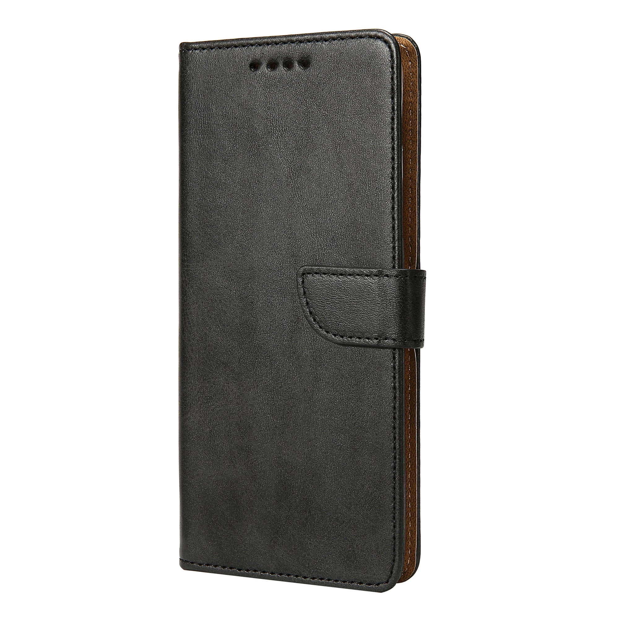 Rixus Bookcase For Apple iPhone 17 Pro Max, 18 Pro Max Black