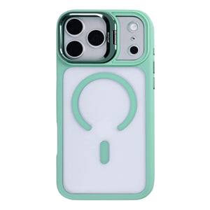 Rixus Classic 03 Case With MagSafe Compatible For Apple iPhone 17 Pro, 18 Pro Light Green