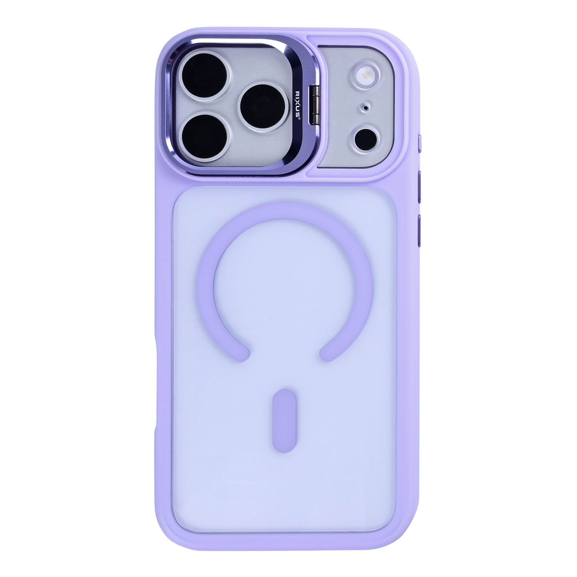 Rixus Classic 03 Case With MagSafe Compatible For Apple iPhone 17 Pro Max, 18 Pro Max Light Purple