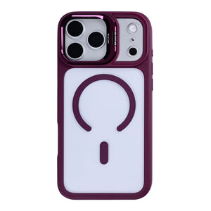 Rixus Classic 03 Case With MagSafe Compatible For Apple iPhone 17 Pro Max, 18 Pro Max Dark Pink
