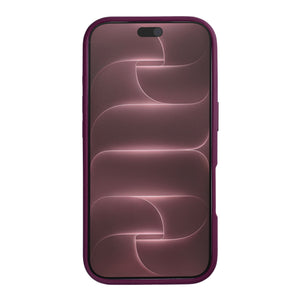 Rixus Classic 03 Case With MagSafe Compatible For Apple iPhone 17 Pro Max, 18 Pro Max Dark Pink