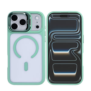 Rixus Classic 03 Case With MagSafe Compatible For Apple iPhone 17 Pro Max, 18 Pro Max Light Green