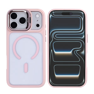 Rixus Classic 03 Case With MagSafe Compatible For Apple iPhone 17 Pro Max, 18 Pro Max Light Pink
