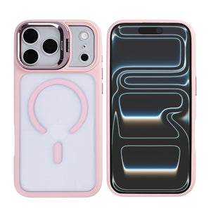 Rixus Classic 03 Case With MagSafe Compatible For Apple iPhone 17 Pro Max, 18 Pro Max Light Pink