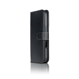 Rixus Duo Magnetic Detachable Wallet For Apple iPhone 17 Pro Max, 18 Pro Max Black