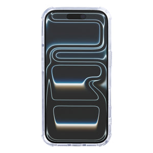 Rixus Anti-Burst Case With MagSafe Compatible For Apple iPhone 17 Pro, 18 Pro Transparent
