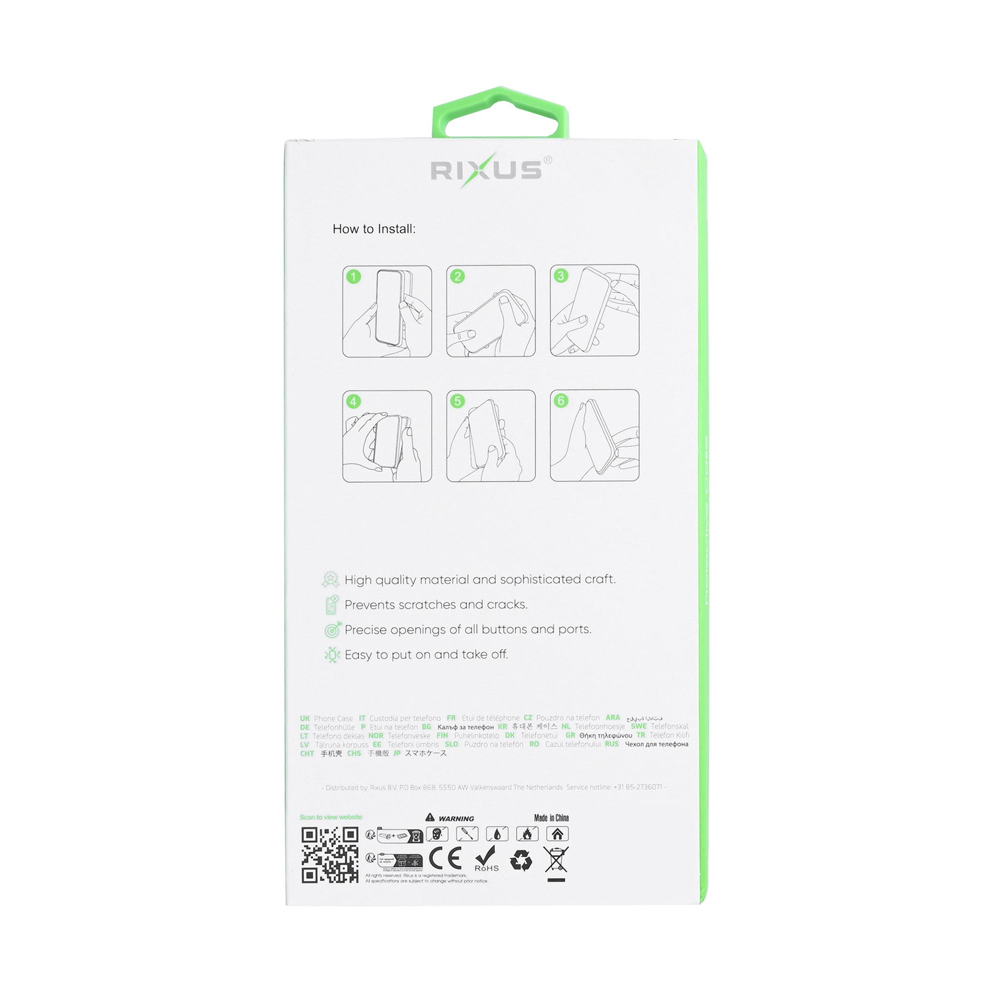 Rixus Anti-Burst Case With MagSafe Compatible For Apple iPhone 17 Pro, 18 Pro Transparent