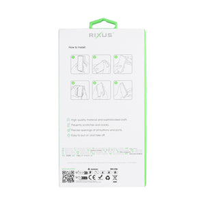 Rixus Anti-Burst Case With MagSafe Compatible For Apple iPhone 17 Pro, 18 Pro Transparent