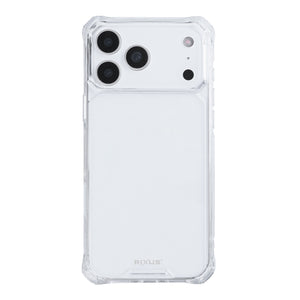 Rixus Armor-X Anti Shock Case For Apple iPhone 17 Pro, 18 Pro Transparent
