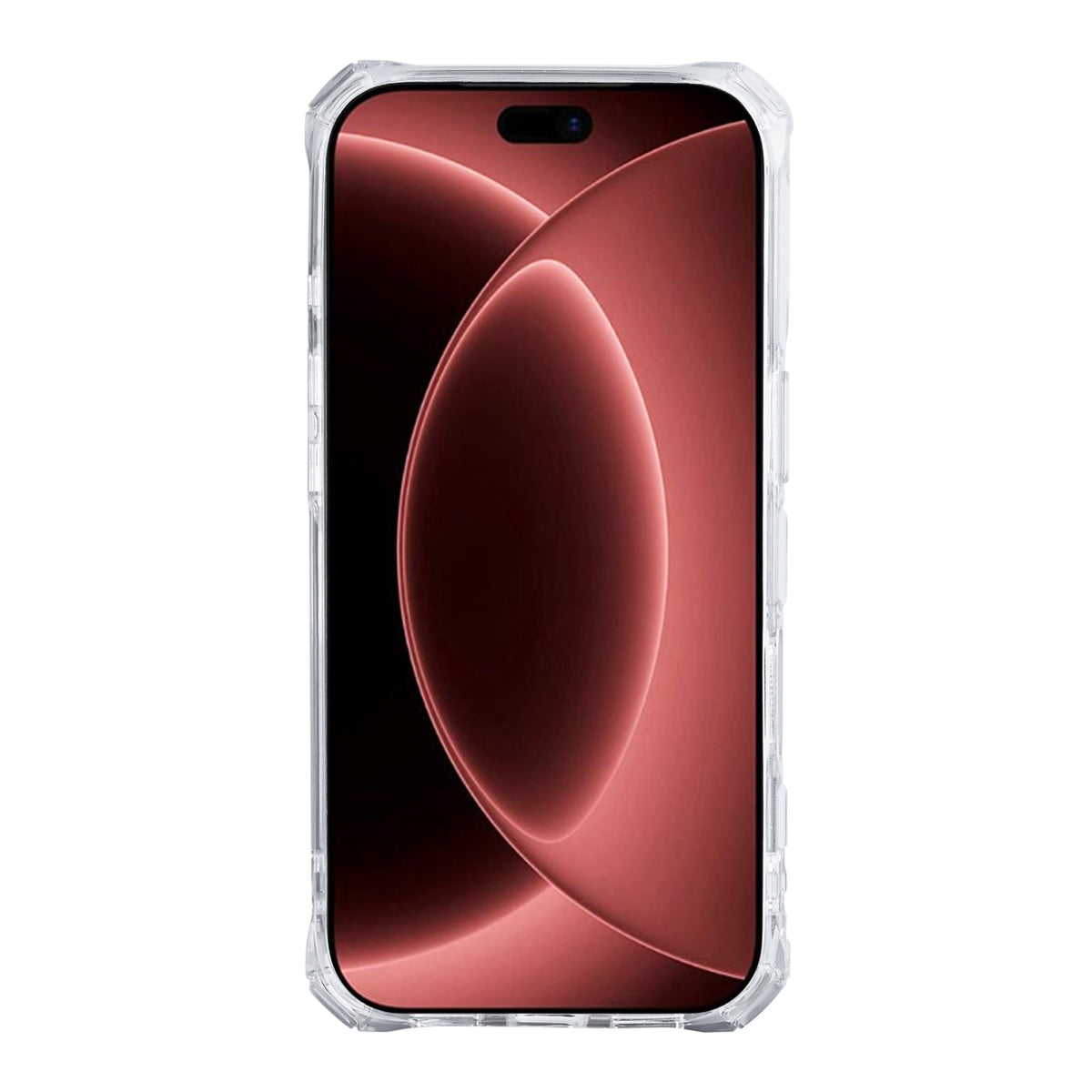 Rixus Armor-X Anti Shock Case For Apple iPhone 17 Pro, 18 Pro Transparent