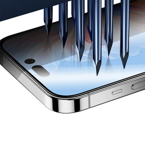 Rixus Clear HD Full Curved Edge Tempered Glass For Apple iPhone 17 Pro Max, 18 Pro Max