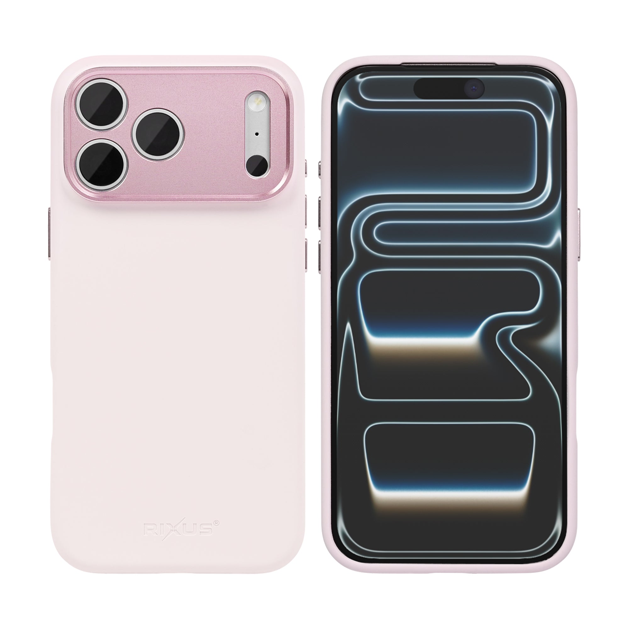Rixus ProShield Case For Apple iPhone 17 Pro, 18 Pro Pink