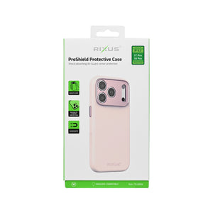 Rixus ProShield Case For Apple iPhone 17 Pro, 18 Pro Pink