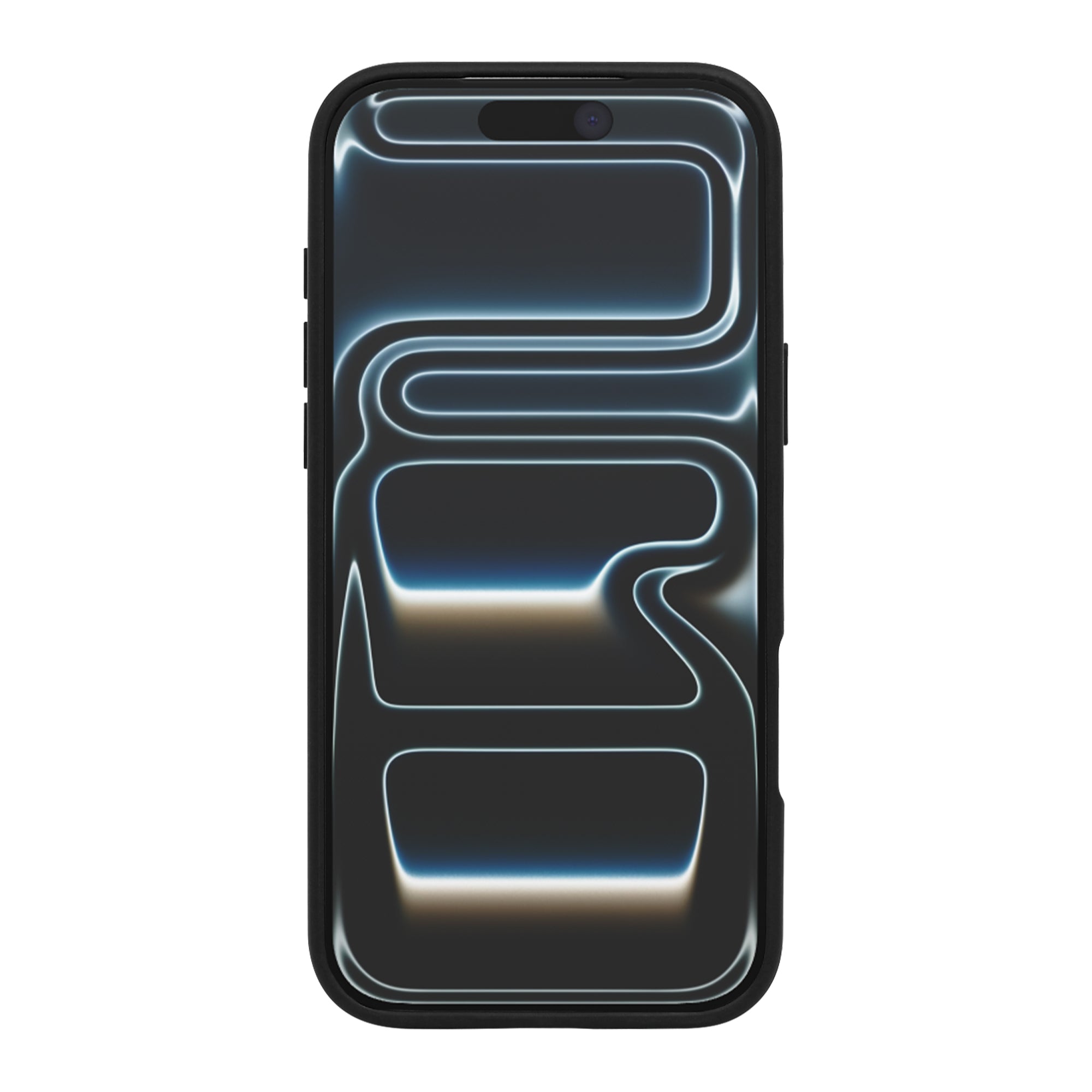 Rixus Crystal Amber Case For Apple iPhone 17 Pro, 18 Pro Black