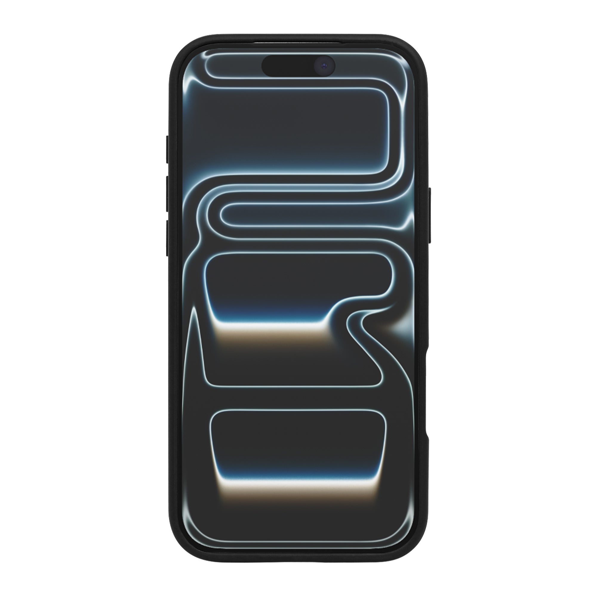 Rixus Crystal Amber Case For Apple iPhone 17 Pro Max, 18 Pro Max Black