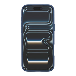 Rixus Crystal Amber Case For Apple iPhone 17 Pro Max, 18 Pro Max Blue