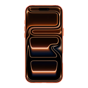 Rixus Alpine Ultra-Slim Case With MagSafe Compatible RXD021 For Apple iPhone 17 Pro, 18 Pro Galaxy Orange