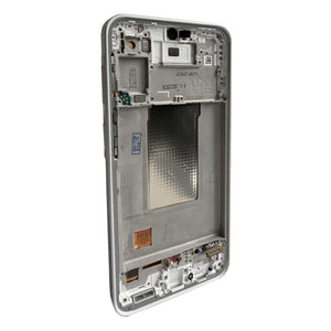 Samsung Galaxy A37 A376B Display And Digitizer With Frame White Soft-OLED