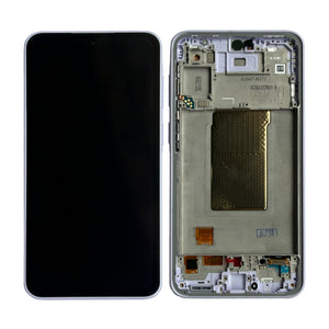 Samsung Galaxy A37 A376B Display And Digitizer With Frame Violet Soft-OLED